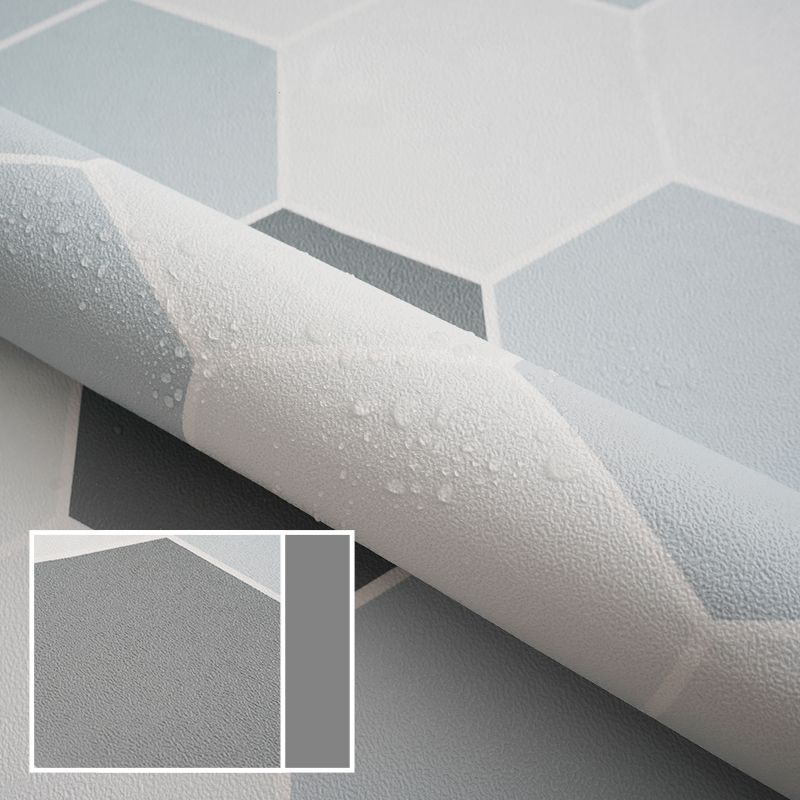 Frendorf | Modern Vinylplanken Peel and Stick Gitterdruck PVC-Bodenbelag für das Badezimmer