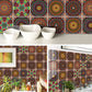 Frendorf | PVC Peel & Stick Mosaikfliese Quadrat Mosaikfliesen Tapete mit wasserdicht