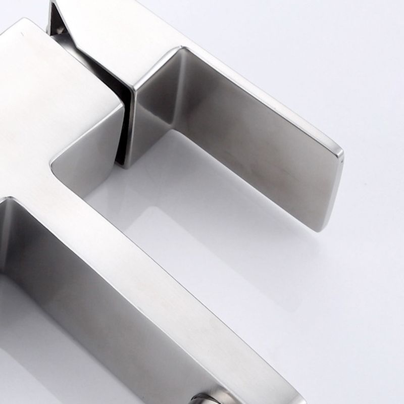 Frendorf | Basis Spültischarmatur schlicht niedriger Bogen Metall Centerset Spültischarmatur für Badezimmer