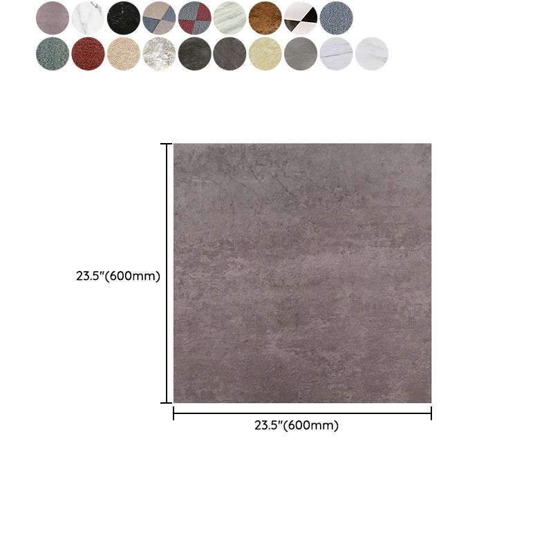 Frendorf | Rechteck PVC Bodenbelag Peel and Stick Matt Steinoptik Vinylboden