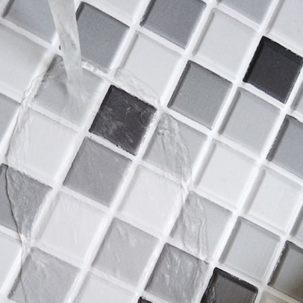 Frendorf | PVC Peel & Stick Mosaikfliese Quadratische Form Mosaikfliesen Tapete