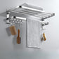 Frendorf | Modernes Edelstahl-Badezimmer-Set Papierhalter Badregal Badezimmerzubehör