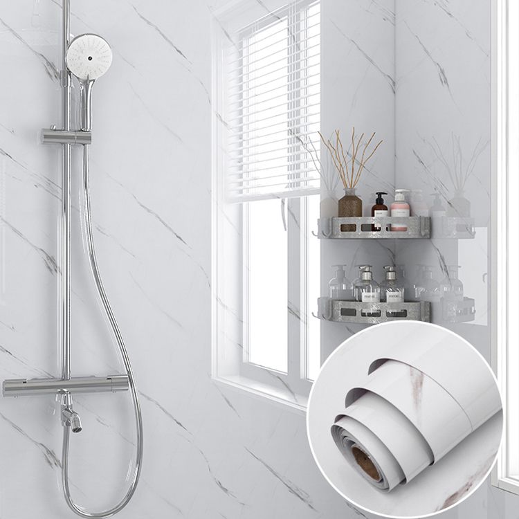Frendorf | Moderne Spritzschutzwandfliese PVC Rechteckige Selbstklebende Tapete für das Badezimmer