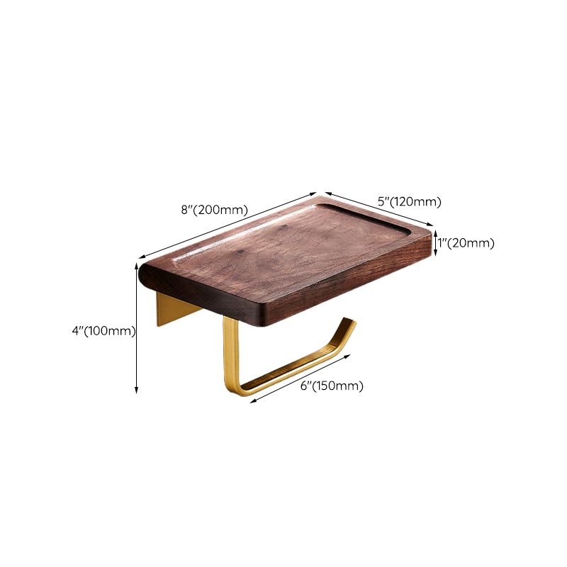 Frendorf | Traditionelles Badezimmer-Zubehörset Badregal Papierhalter Gold Badezimmer-Set
