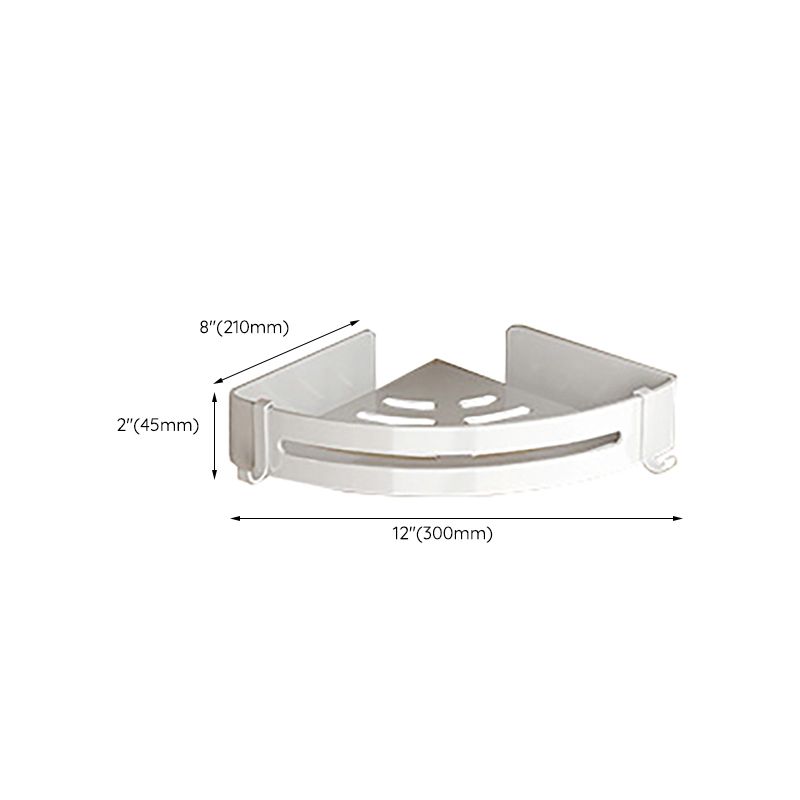 Frendorf | Weißes Badezimmer Zubehör Set Zeitgemäßes Aluminium Badezimmer Zubehör Kit mit Handtuchhalter