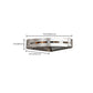 Frendorf | Traditionelles Badregal Badezimmer Accessoires Hardware Set Edelstahl Badezimmer Set
