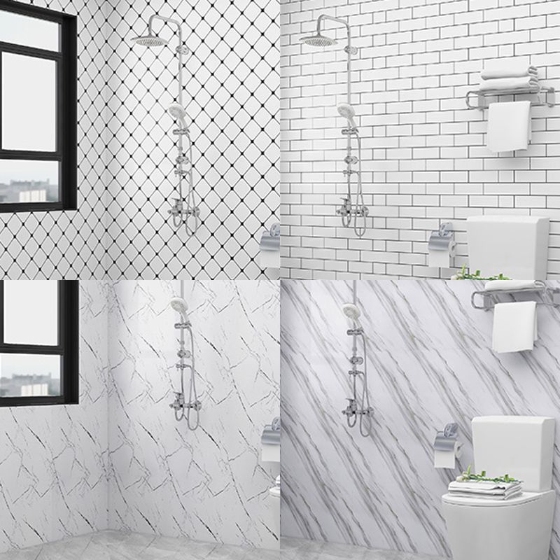 Frendorf | 23" X 196" PVC Abzieh- und Klebe-Wandtapete Küche und Badezimmer Wasserfeste Tapete