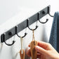 Frendorf | Modernes Badezimmer Zubehör Set Silber/Schwarz Badezimmer Accessoire Kit
