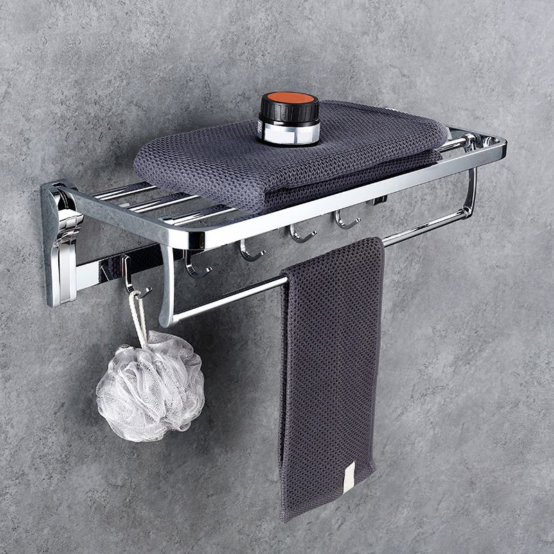 Frendorf | Zeitgenössisches Badezimmerzubehör Hardware-Set in Silber mit Seifenschale