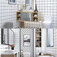 Frendorf | Modernes Peel and Stick Fliesen Badezimmer Einzelne Fliese Peel and Stick Fliese
