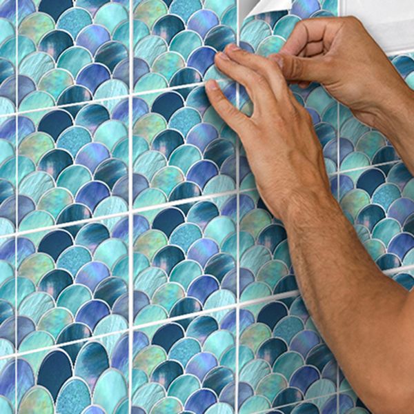Frendorf | Mosaikfliesen zum Abziehen und Einkleben Fliesen Küchen-Wasserdichter Spritzschutz Abziehbare Wandfliesen