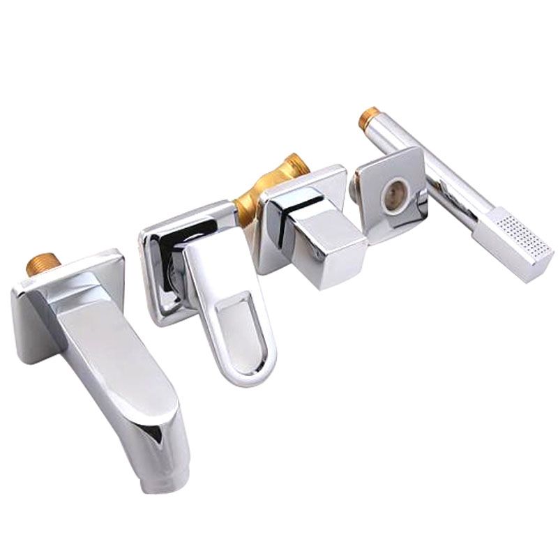Frendorf | Badezimmer Wasserhahn Hebelgriff Messing Handbrause Waschbecken Wasserhahn