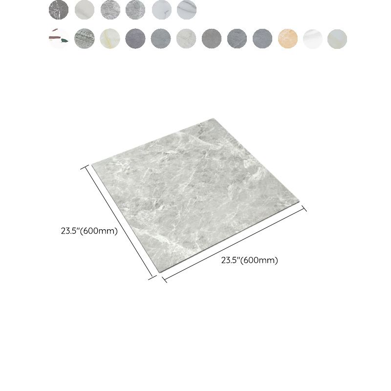 Frendorf | Indoor Vinylboden Peel and Stick Quadrat PVC Fleckenresistenter Vinylboden