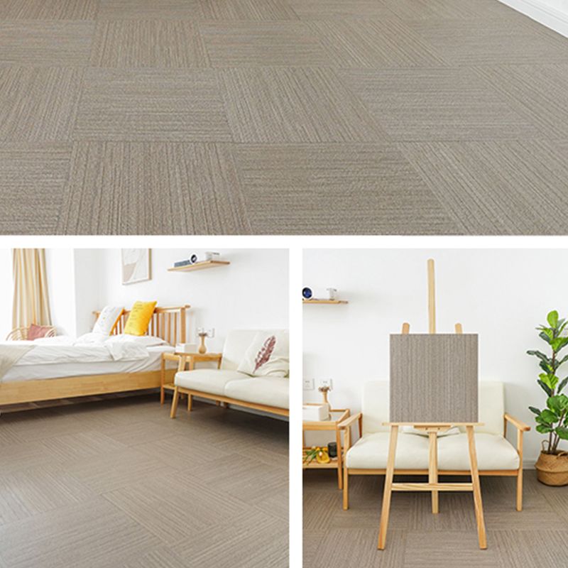Frendorf | PVC-Bodenbelag Stein-Design Peel & Stick Quadrat-Vinylboden für das Wohnzimmer