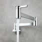 Frendorf | 1-Handgriff gebürstetes Nickel weit verbreiteter Wasserhahn 1 Loch wandmontierter Badezimmer Wasserhahn mit Messing