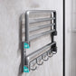 Frendorf | Moderne Badezimmer Zubehör Hardware Set Graue Handtuchstange Badregal Bad Hardware Set