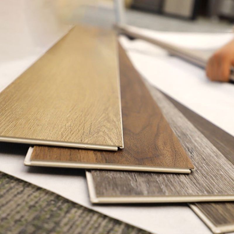 Frendorf | Peel and Stick PVC Bodenbelag Matte Holzoptik Vinylboden für das Wohnzimmer