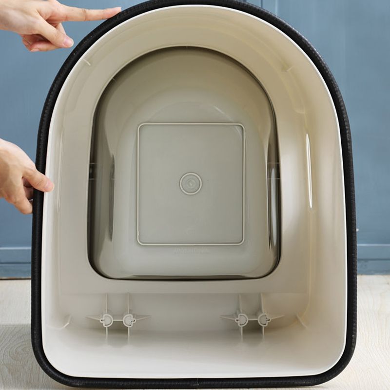 Frendorf | Zeitgenössische Kunststoff Urinal Standtoilette mit Sitz für das Badezimmer