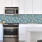 Frendorf | Kunststoff Peel & Stick Mosaikfliesen Wasserdichte Mosaikfliesen Tapete