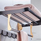 Frendorf | Modernes Badezimmerbeschläge Set Badregal Papierhalter Badezimmer Zubehörset