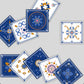 Frendorf | Quadratische Peel & Stick Mosaikfliese PVC Wasserdichte Mosaikfliesen Tapete