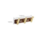 Frendorf | Holz- und Aluminium-Badehardware-Set Goldenes Badezimmerzubehör-Set