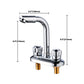 Frendorf | 2-Handgriff Gebürstetes Nickel Weitläufiger Wasserhahn 2-Loch Centered Badezimmer Waschbecken Wasserhahn mit Messing
