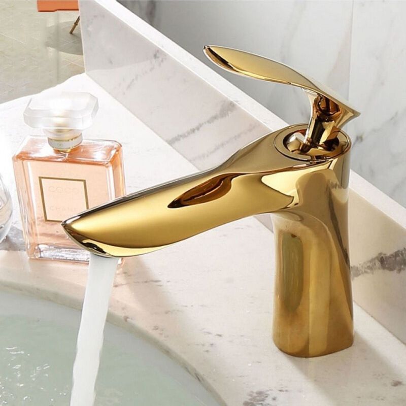 Frendorf | Glam Style Wasserhahn Einhebel-Handhabung Waschtisch Waschbecken Badezimmer Wasserhahn