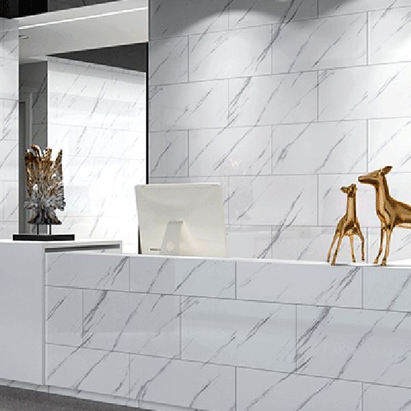 Frendorf | Field Tile Selbstklebende Fliese Rechteckige Selbstklebende Wandfliese 10er-Pack