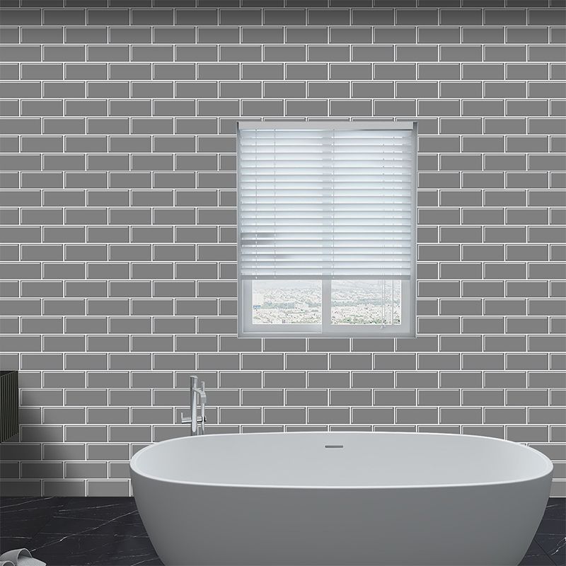 Frendorf | Fliesen-Peel & Stick Rechteck Wasserdicht Solid Kunststoff Peel & Stick U-Bahn Fliese für Dusche