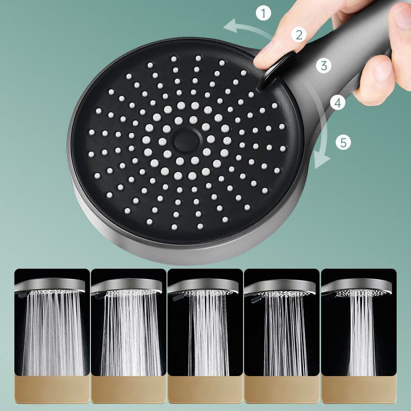 Frendorf | Kunststoff Handbrause Rund Handheld Duschkopf mit Selbstreinigung