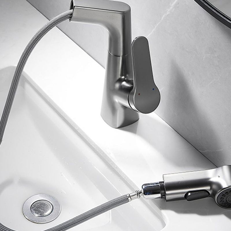 Frendorf | 1-Handgriff Gebürstetes Nickel Widespread Wasserhahn Einloch Badezimmer Gefäß Wasserhahn mit Messing