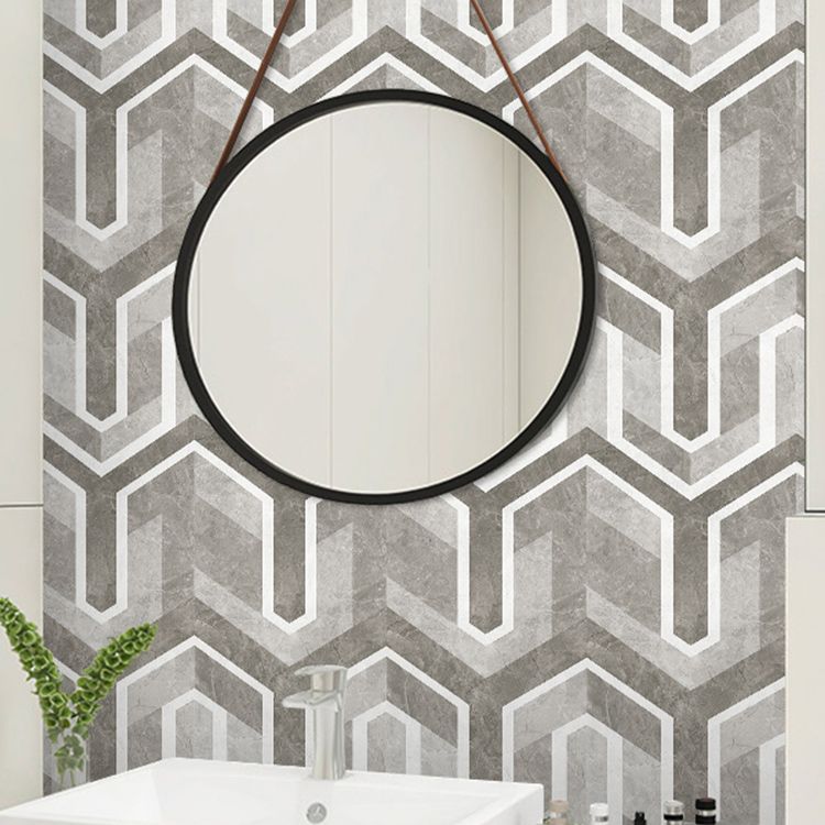 Frendorf | Kunststoff Peel and Stick Wandfliese Wasserdichte Einzelplatte Tapete mit rechteckiger Form