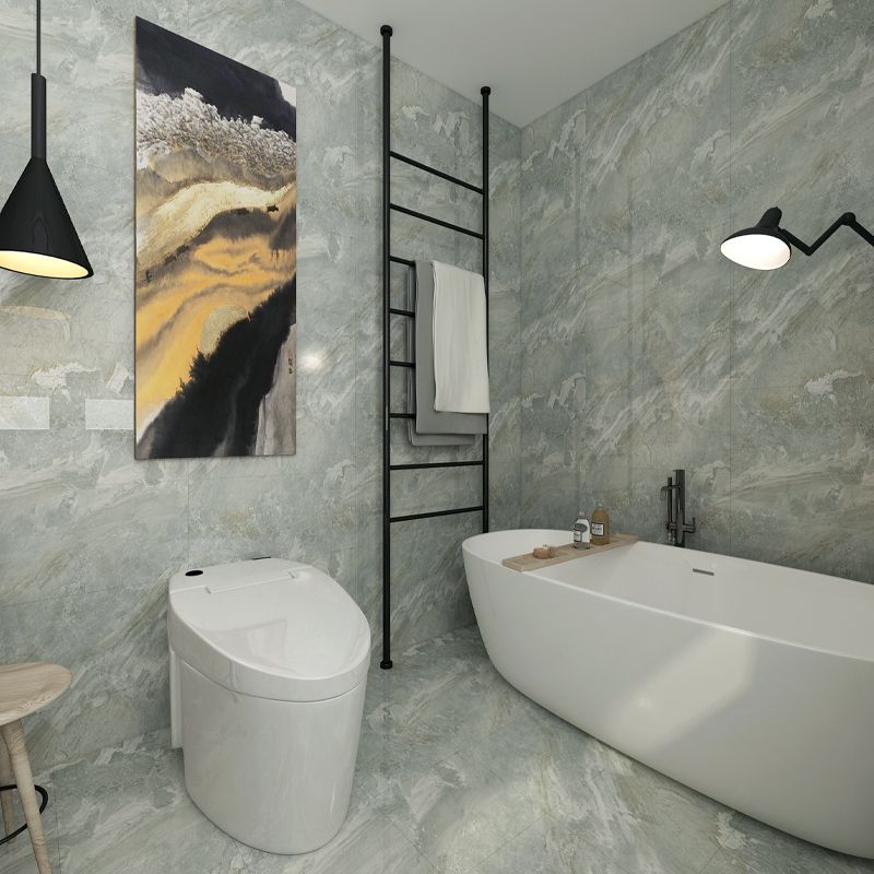 Frendorf | Modernes Peel and Stick Spritzschutz PVC Rechteckige Tapete für die Dusche