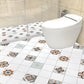 Frendorf | Bodenbelag Indoor Vinyl Keramisch Geometrisches Muster Peel and Stick Bodenbelag Vinly
