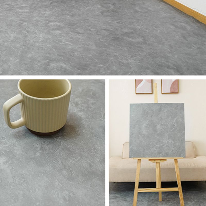 Frendorf | PVC-Bodenbelag Stein-Design Peel & Stick Quadrat-Vinylboden für das Wohnzimmer