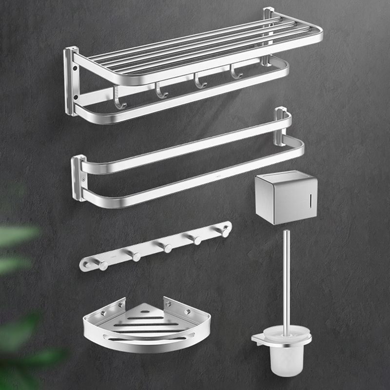 Frendorf | Silber Badezimmer Zubehör Set Modernes Badezimmer Accessoire als Einzelstück oder im Set