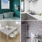Frendorf | Modern Mosaic Tile Wasserdicht Glatt Peel and Stick Rückwandfliese für das Badezimmer