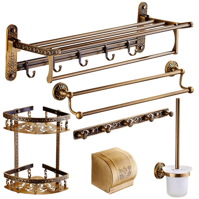 Frendorf | Traditionelles Badezimmer-Zubehör Hardware-Set Messing Badezimmer Hardware