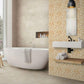 Frendorf | Mosaikfliesen-Tapete PVC Wasserdicht Abziehen und Kleben Wandfliese mit quadratischer Form