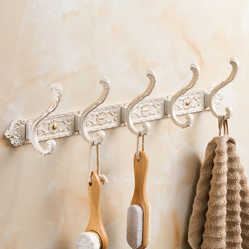 Frendorf | Traditionelles Badzubehör Set Weiß Badezimmeraccessoires Hardware Set