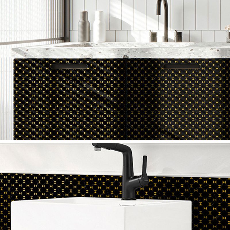 Frendorf | Peel & Stick Mosaikfliese Quadrat Kunststoff Fleckenresistente Fliese - Peel & Stick für Dusche