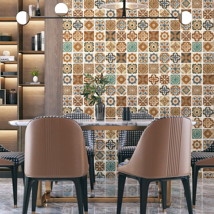 Frendorf | Multi-Tonal Stil Vinyl Plankenboden Peel and Stick Porzellanfliesen Look PVC Bodenbelag