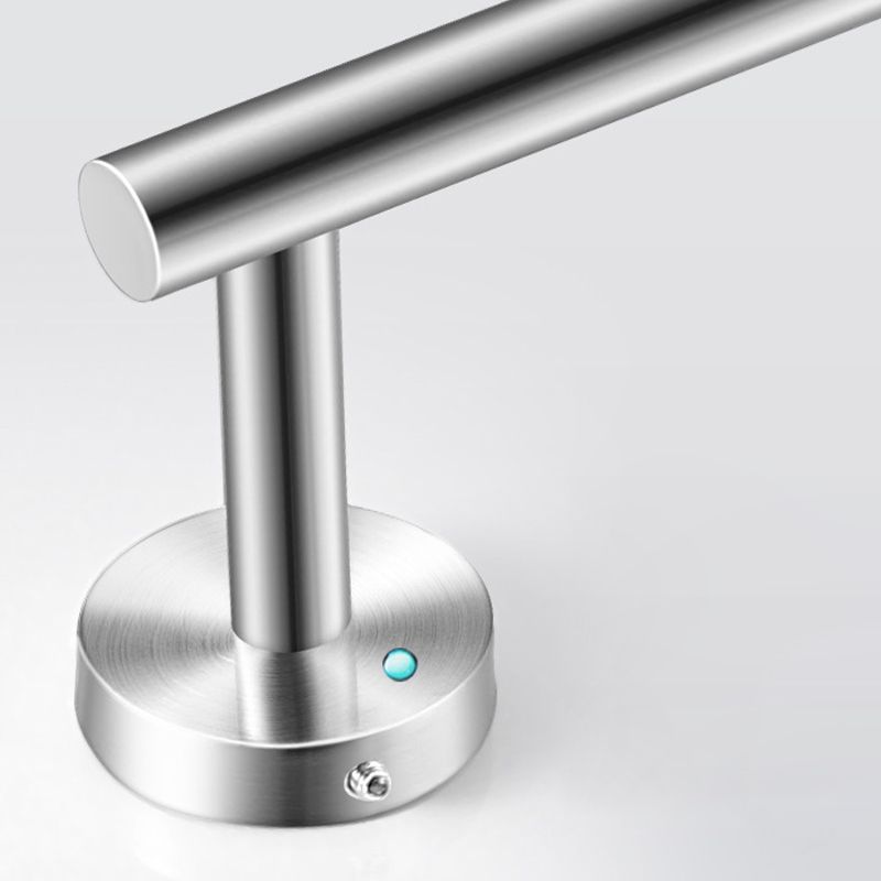 Frendorf | Modernes Badezimmer-Hardware-Set aus Edelstahl Gebürstetes Chrom Handtuchstange/Ring & Bademantel-Haken