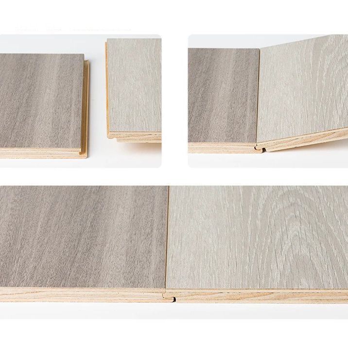 Frendorf | 49"x8" Breite E0 Naturmassivholz Laminatboden, Klick-Verriegelung, Wasserdicht