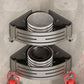 Frendorf | 3-teiliges Badezimmerzubehör-Set Zeitgenössisches Aluminium-Badregal