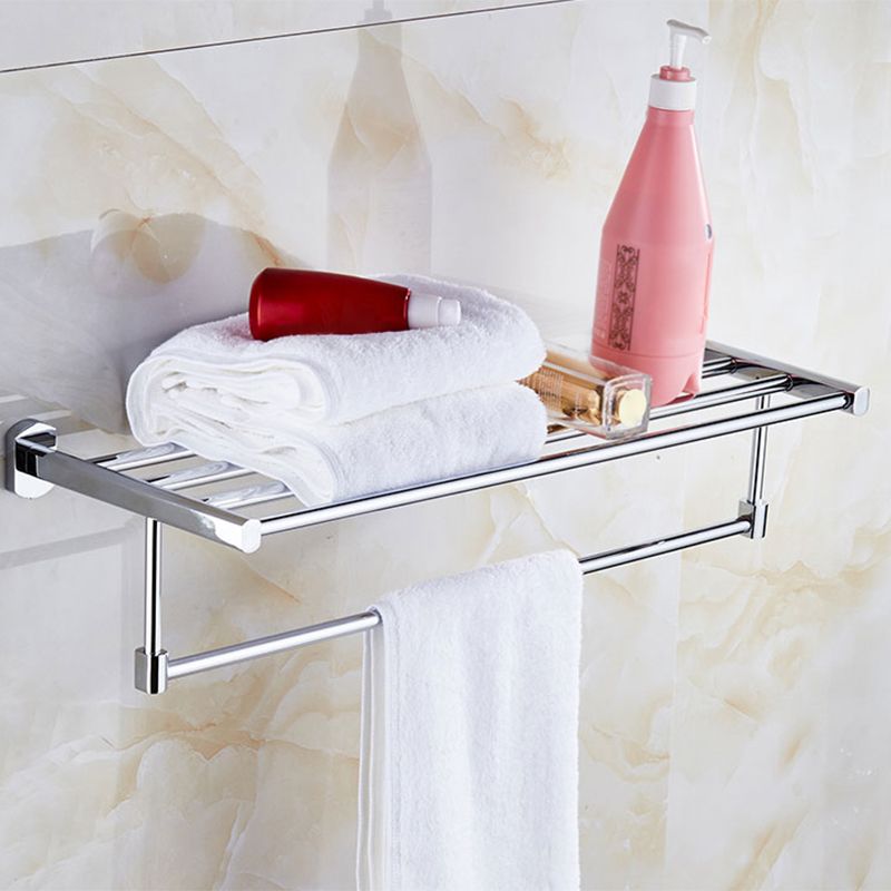 Frendorf | Modernes Badzubehörset Edelstahl Badregal Handtuchhalter Badezimmer Zubehörset