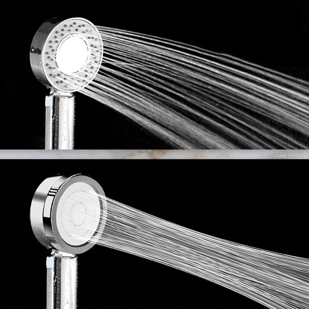 Frendorf | Metall Duschköpfe Runde Handheld Verstellbare Duschköpfe mit Selbstreinigung