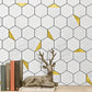 Frendorf | Hexagonale Moderne Peel and Stick Fliesen Mosaikfliesen Peel and Stick Rückwände