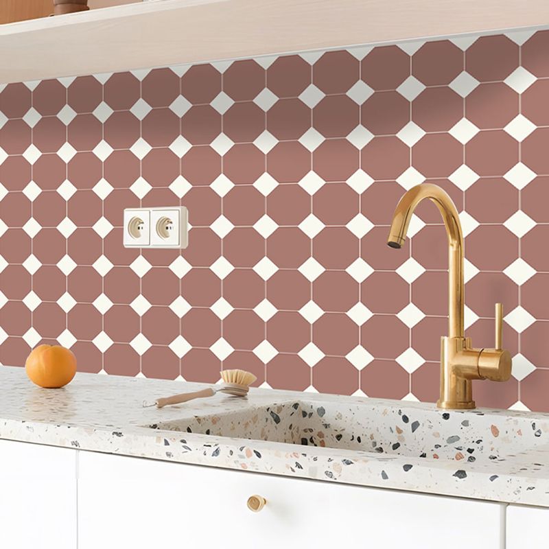 Frendorf | Hexagonales Mosaik Peel & Stick Fliese Wasserfeste Fliese für Splashback Wand